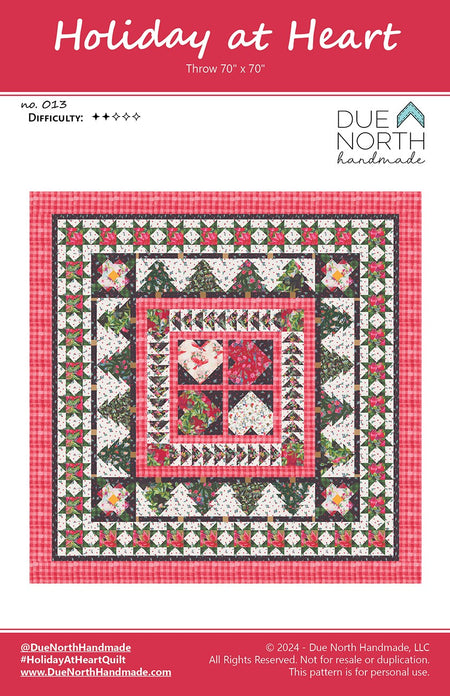 Holiday at Heart Quilt Pattern