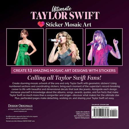 Ultimate Taylor Swift Sticker Mosaic Art