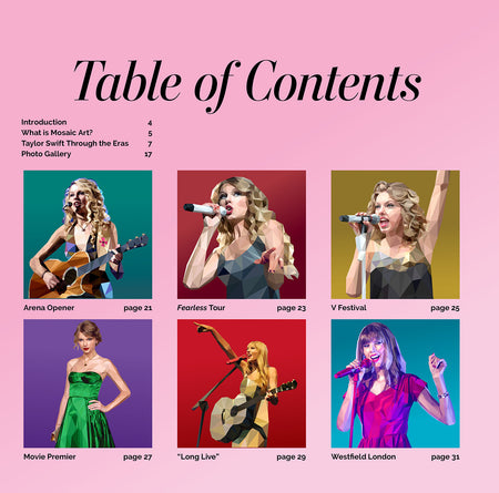 Ultimate Taylor Swift Sticker Mosaic Art