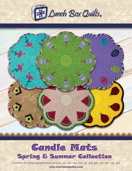 Candle Mats - Spring & Summer