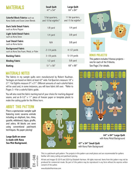 Spectacular Savanna Quilt Pattern