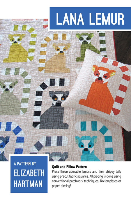 Lana Lemur Quilt Pattern