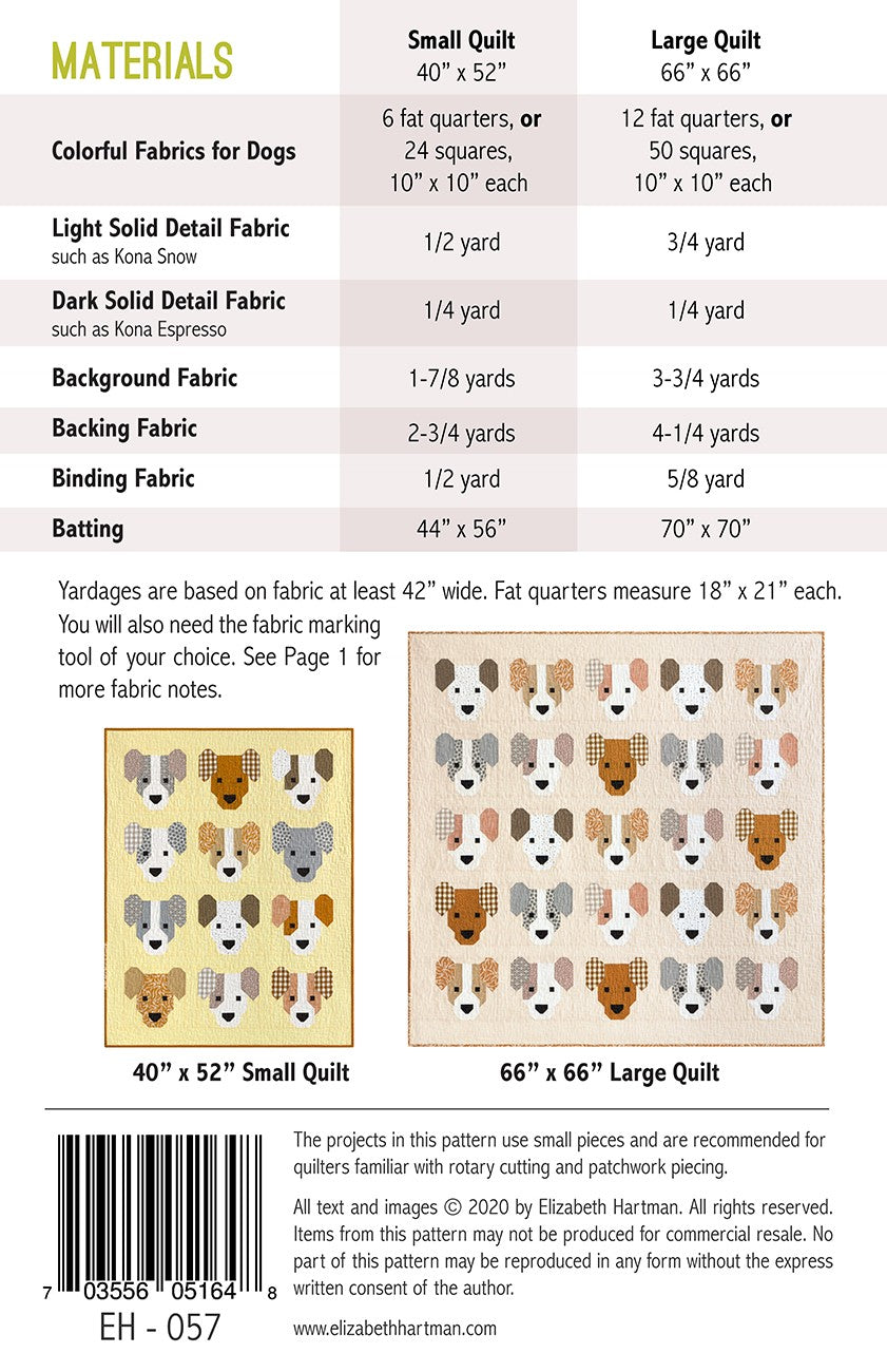 The Puppies Quilt Pattern