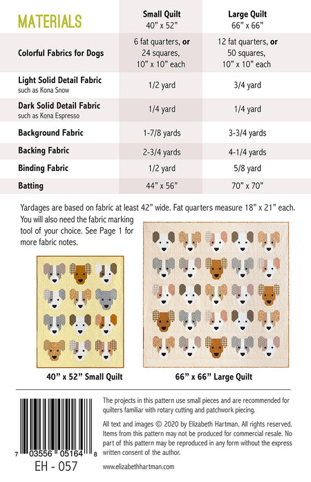 The Puppies Quilt Pattern