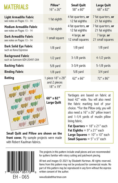 Armadillos Pattern