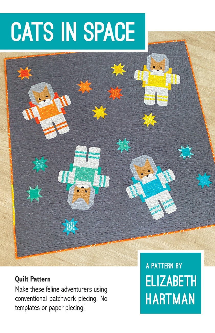 Cats in Space Pattern