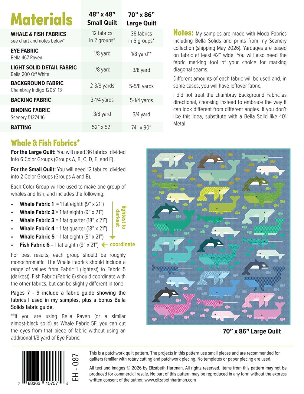 Whale Watching Pattern