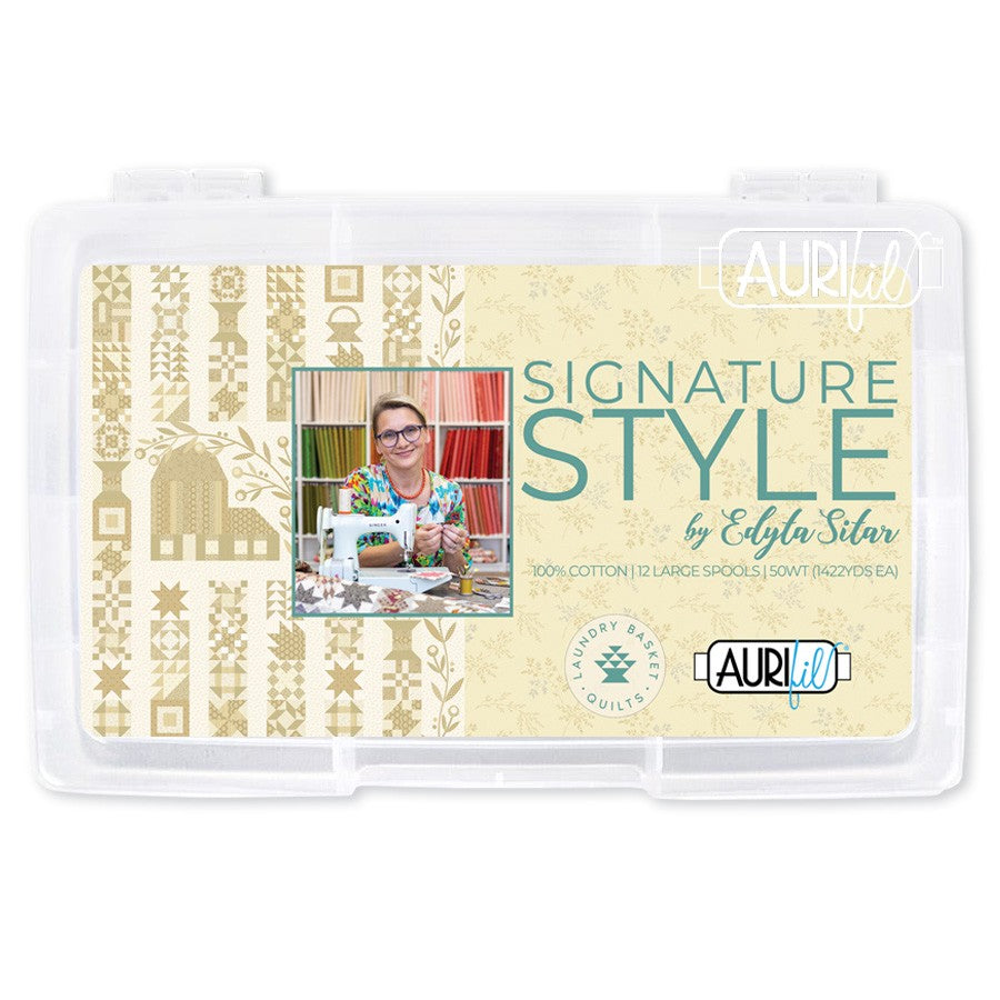 Aurifil Edyta Sitar Signature Style Thread Collection 50wt