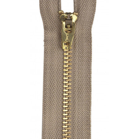 Metal Packaged Jean Zipper 7in Dogwood