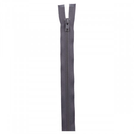 Sport Polyester 1-Way Separating Zipper 24in Stone