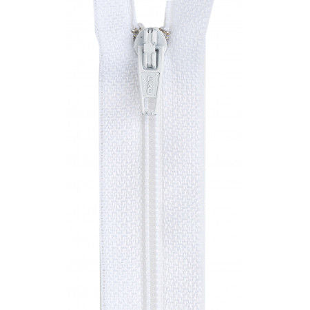 36 Inch Robe Zipper Coats and Clark Robe Zippers White - F50 – Red Rock Threads