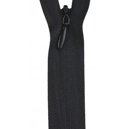 Invisible Polyester Zipper 14in Black