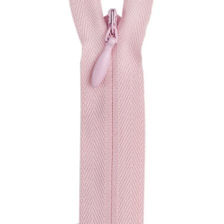 Invisible Polyester Zipper 14in Light Pink