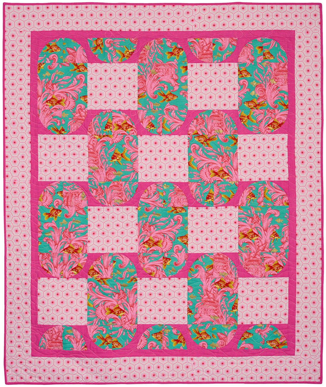 Curve Appeal With 3-Yard Quilts