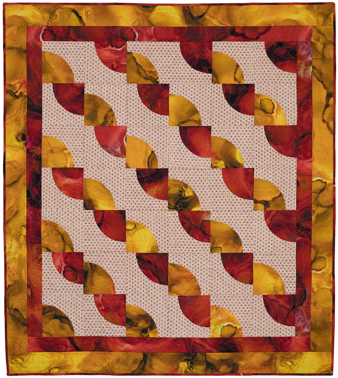 Curve Appeal With 3-Yard Quilts