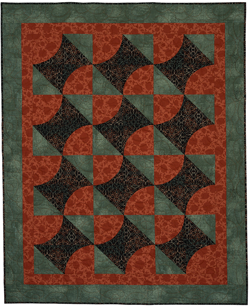 Curve Appeal With 3-Yard Quilts