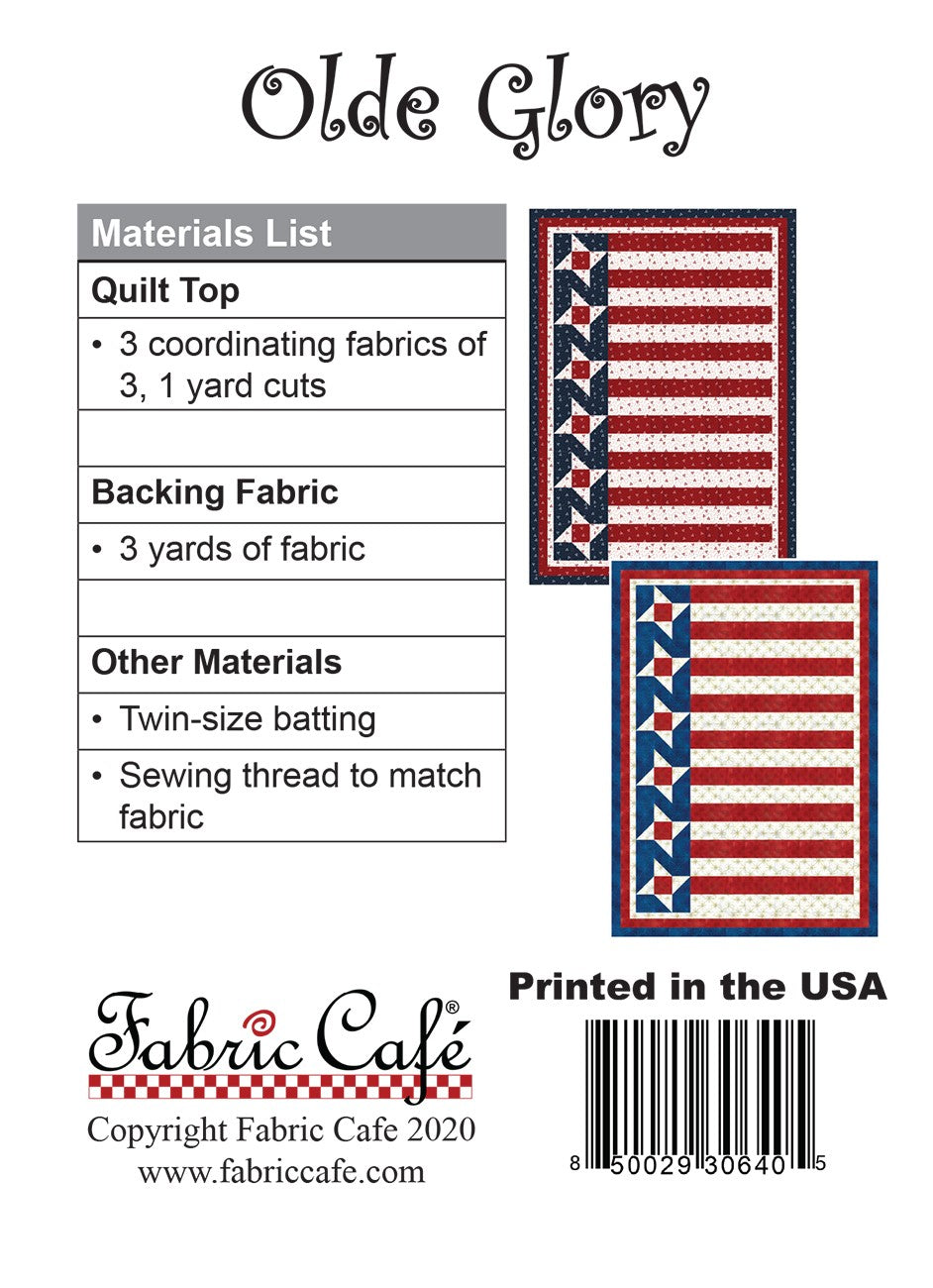 Olde Glory Pattern