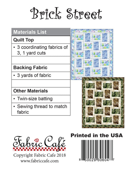 Brick Street Pattern