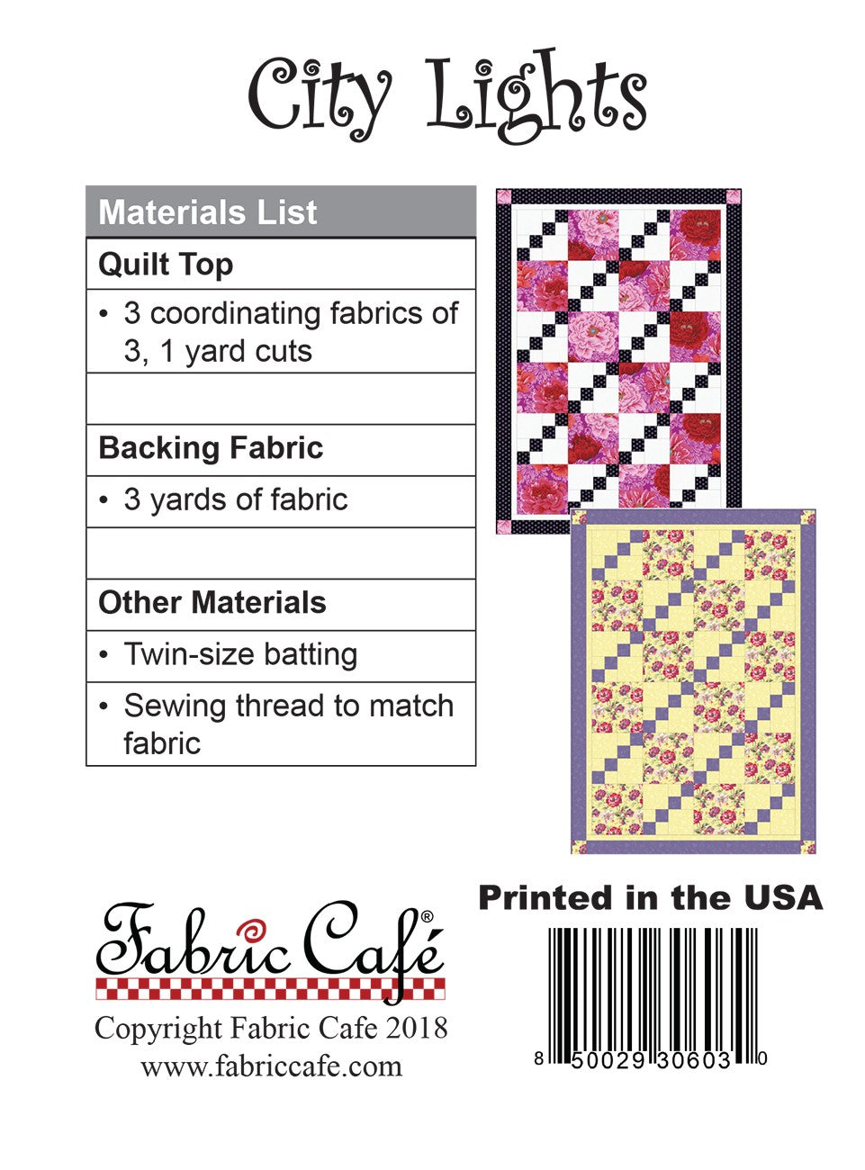City Lights Pattern