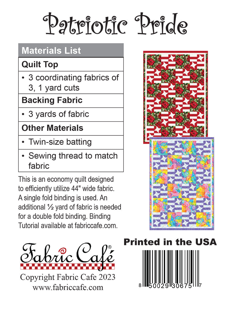 Patriotic Pride Individual Pattern