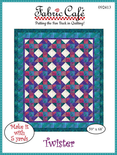 Twister 5-Yard Quilt Pattern