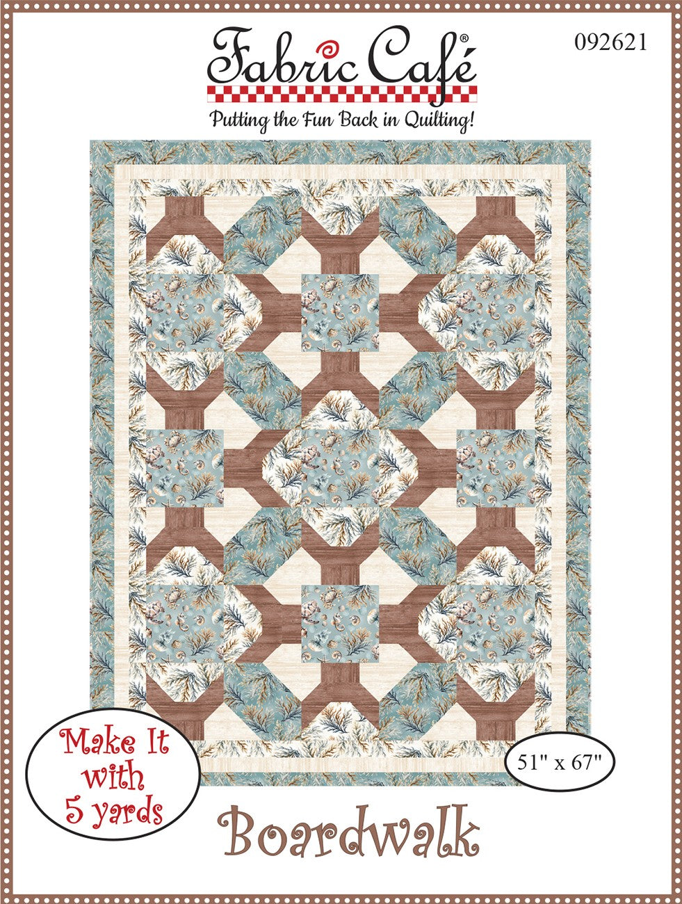 Boardwalk Individual 5-Yard Pattern