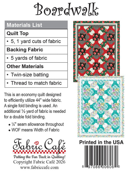 Boardwalk Individual 5-Yard Pattern