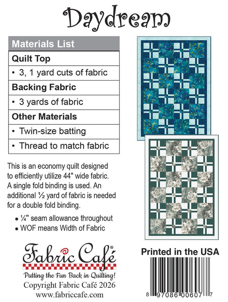 Daydream Individual 3-Yard Pattern