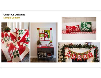 A Quilting Christmas 10 Projects
