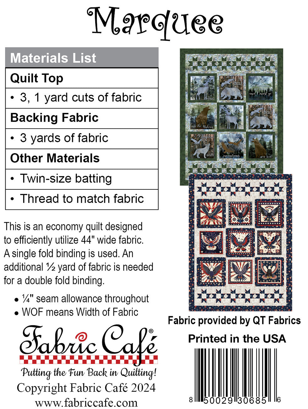 Marquee Individual Pattern