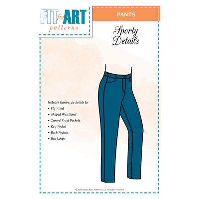 Sporty Details for Eureka Pants that Fit