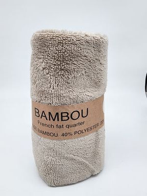 French Fat Quarter Bambou Bamboo Fleece - Fat Quarter (19" x 27")