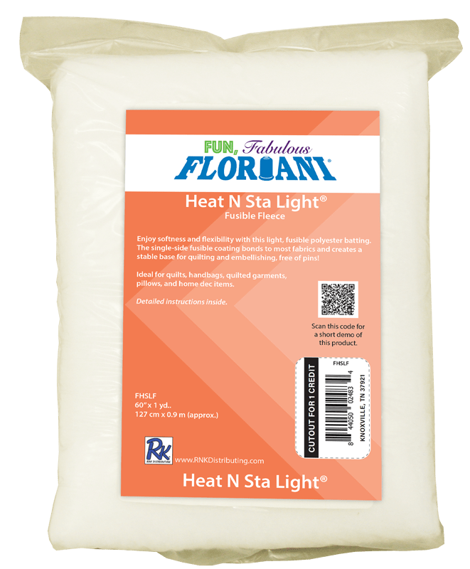 Floriani Heat N Sta Light Fusible Fleece