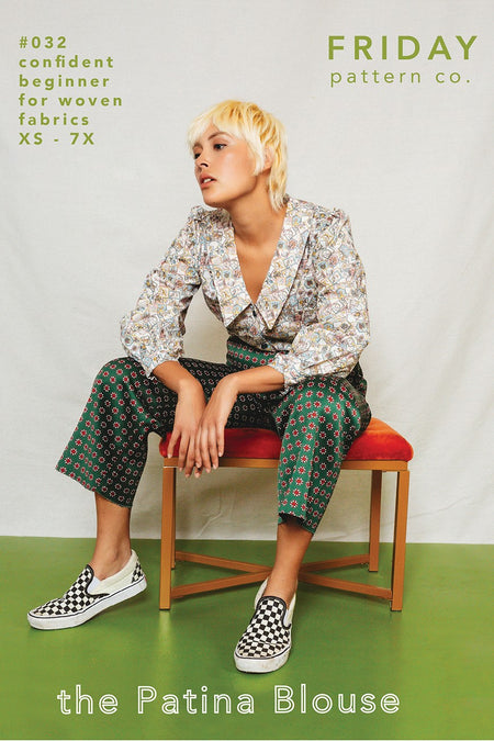 Patina Blouse Sewing Pattern
