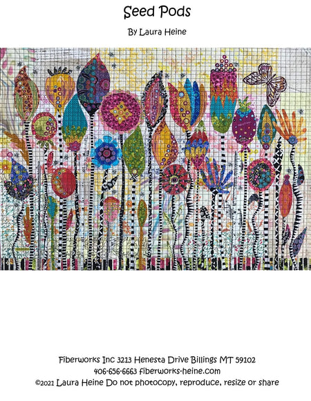 Seed Pods Collage Pattern