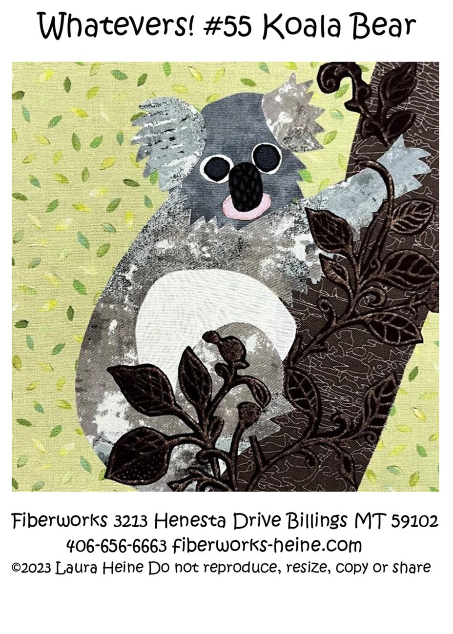 Whatevers! 55 Koala Bear Collage Pattern