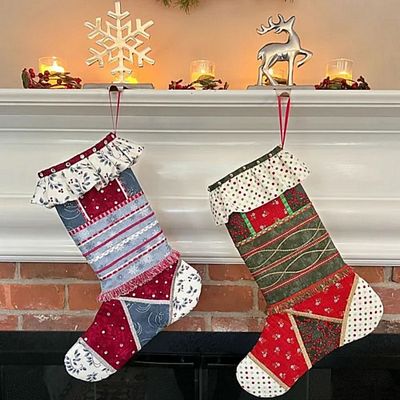Serge It! Christmas Stocking Pattern
