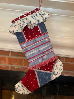 Serge It! Christmas Stocking Pattern