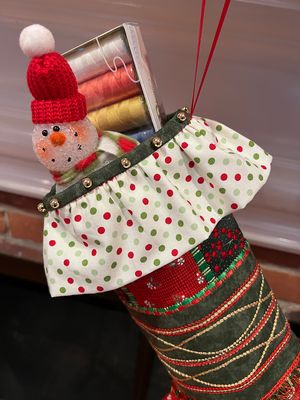 Serge It! Christmas Stocking Pattern