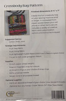 Crossbody Bag Pattern