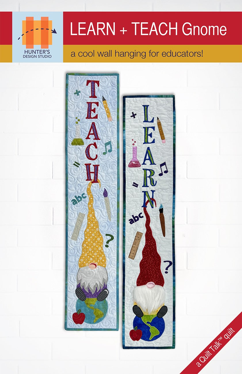 LEARN + TEACH Gnome Pattern