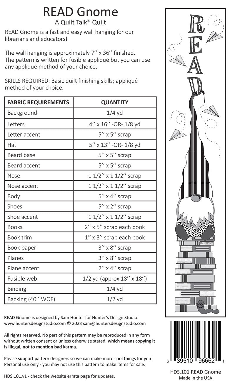 READ Gnome Pattern