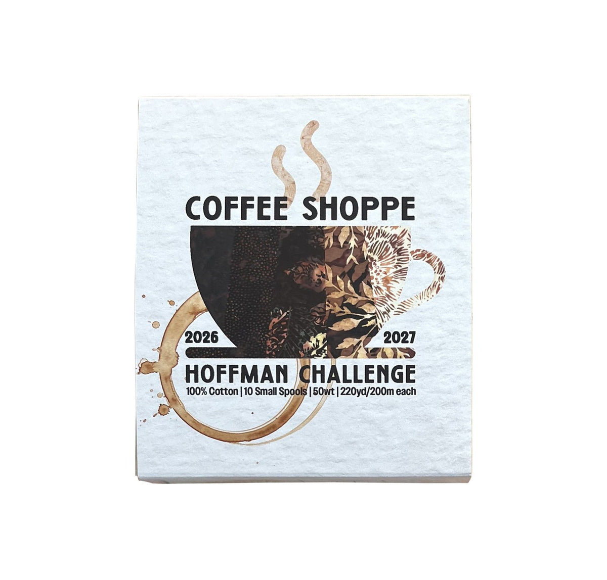 Coffee Shoppe by Hoffman California Fabrics — Aurifil 50wt Thread Set, 10 Spools