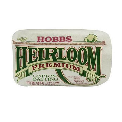 Hobbs Heirloom Quilt Batting 80/20 Twin 72in x 90in