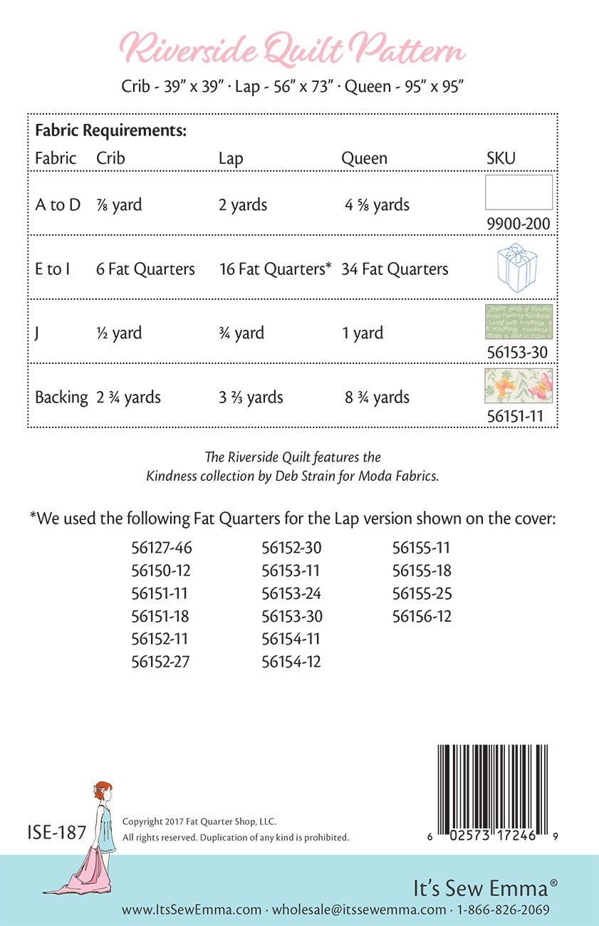 Riverside Quilt Pattern