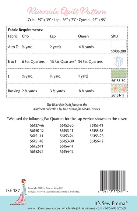 Riverside Quilt Pattern