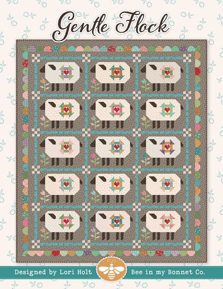 Gentle Flock Quilt Pattern by Lori Holt of Bee
