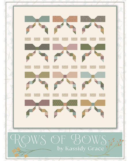 Rows of Bows Quilt Pattern