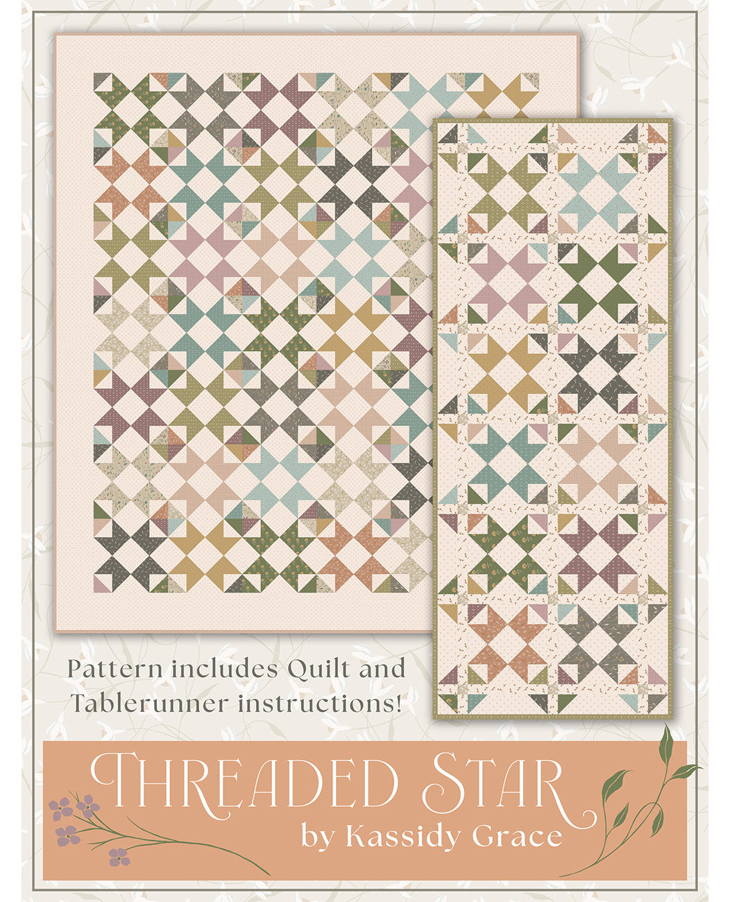 Threaded Star Quilt Pattern