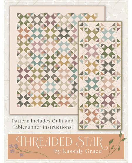 Threaded Star Quilt Pattern